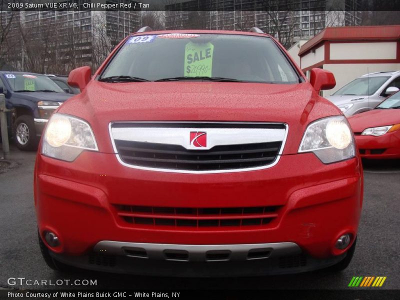 Chili Pepper Red / Tan 2009 Saturn VUE XR V6