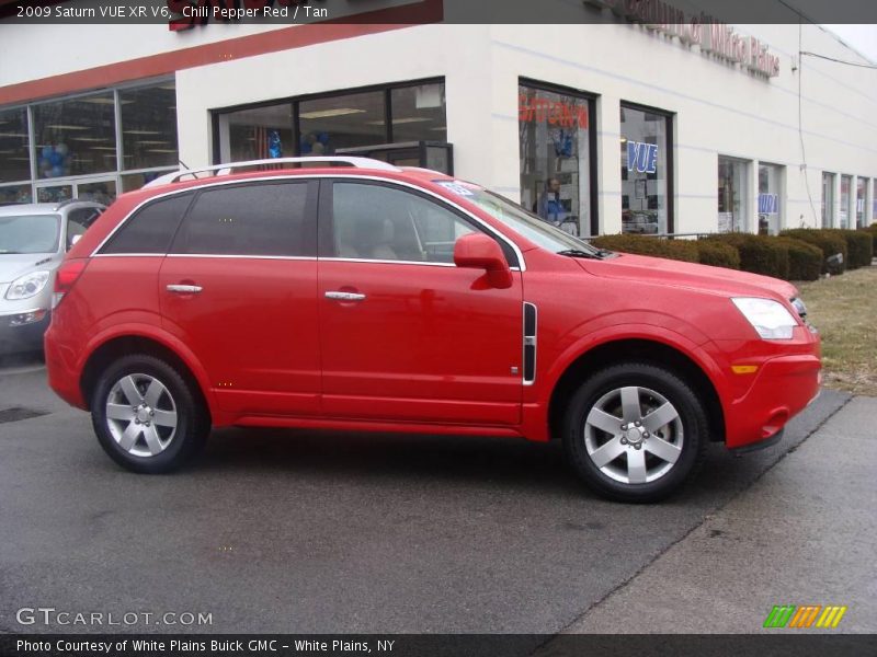 Chili Pepper Red / Tan 2009 Saturn VUE XR V6