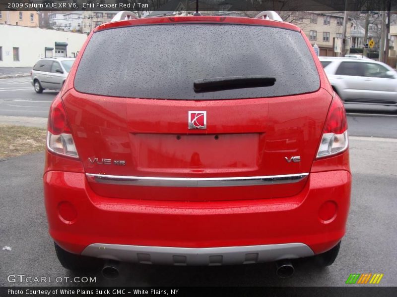 Chili Pepper Red / Tan 2009 Saturn VUE XR V6