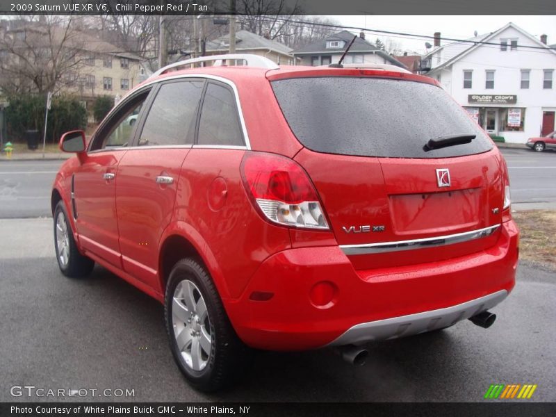 Chili Pepper Red / Tan 2009 Saturn VUE XR V6