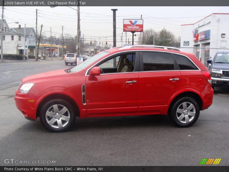 Chili Pepper Red / Tan 2009 Saturn VUE XR V6