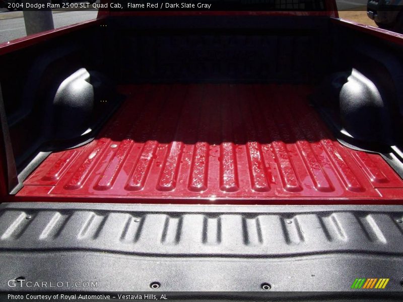 Flame Red / Dark Slate Gray 2004 Dodge Ram 2500 SLT Quad Cab