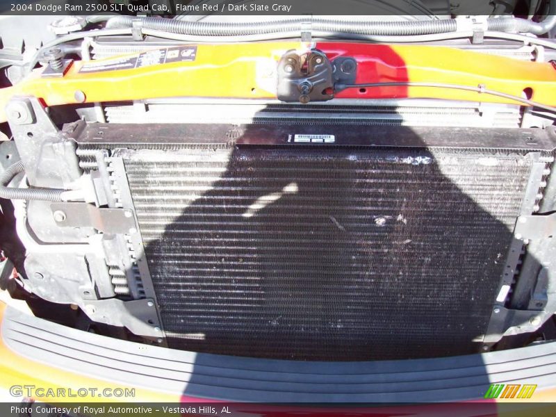 Flame Red / Dark Slate Gray 2004 Dodge Ram 2500 SLT Quad Cab