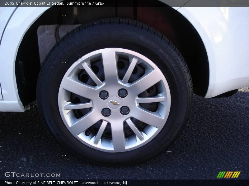 Summit White / Gray 2009 Chevrolet Cobalt LT Sedan