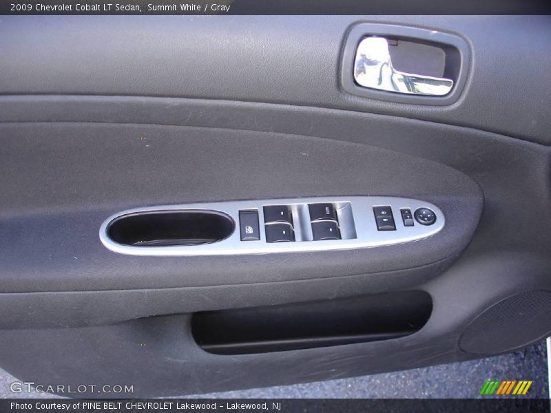 Summit White / Gray 2009 Chevrolet Cobalt LT Sedan