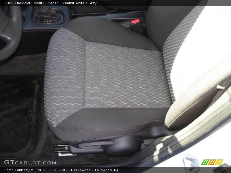 Summit White / Gray 2009 Chevrolet Cobalt LT Sedan