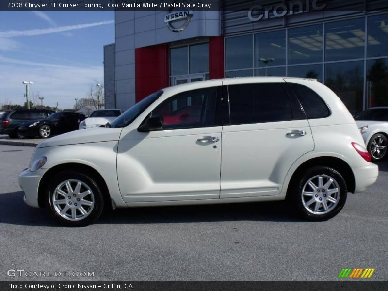 Cool Vanilla White / Pastel Slate Gray 2008 Chrysler PT Cruiser Touring