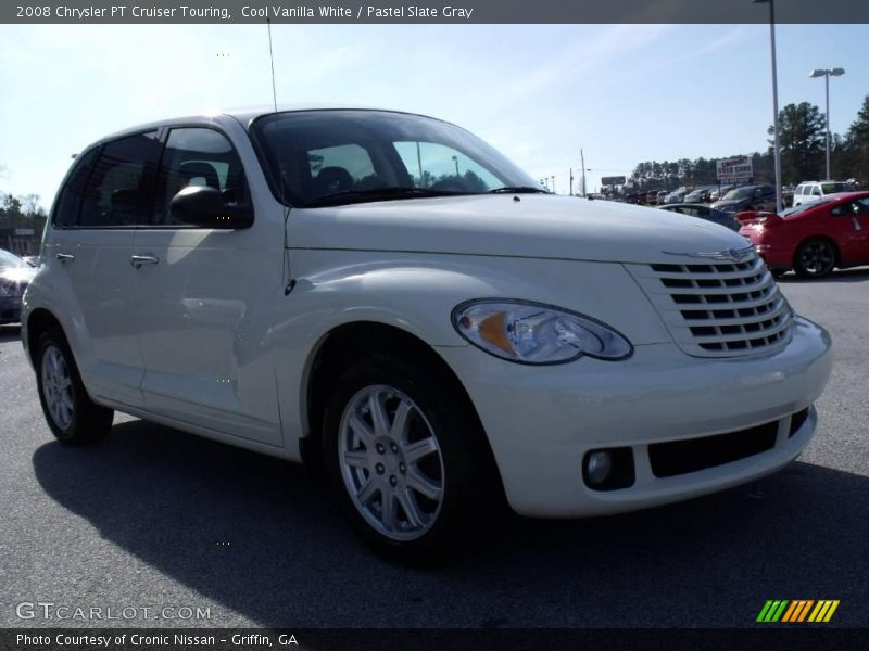 Cool Vanilla White / Pastel Slate Gray 2008 Chrysler PT Cruiser Touring