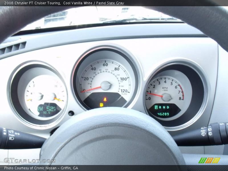 Cool Vanilla White / Pastel Slate Gray 2008 Chrysler PT Cruiser Touring