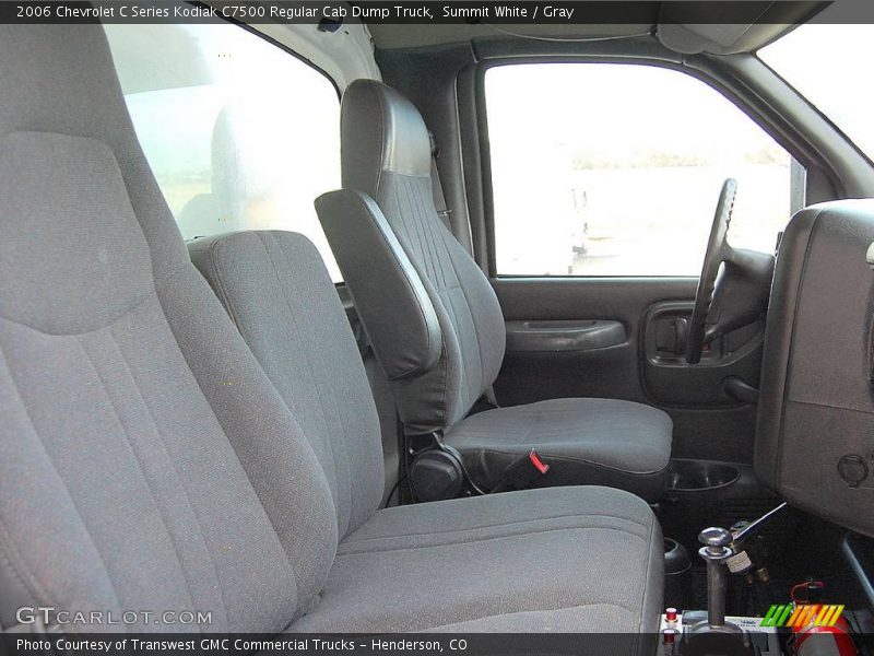 Summit White / Gray 2006 Chevrolet C Series Kodiak C7500 Regular Cab Dump Truck
