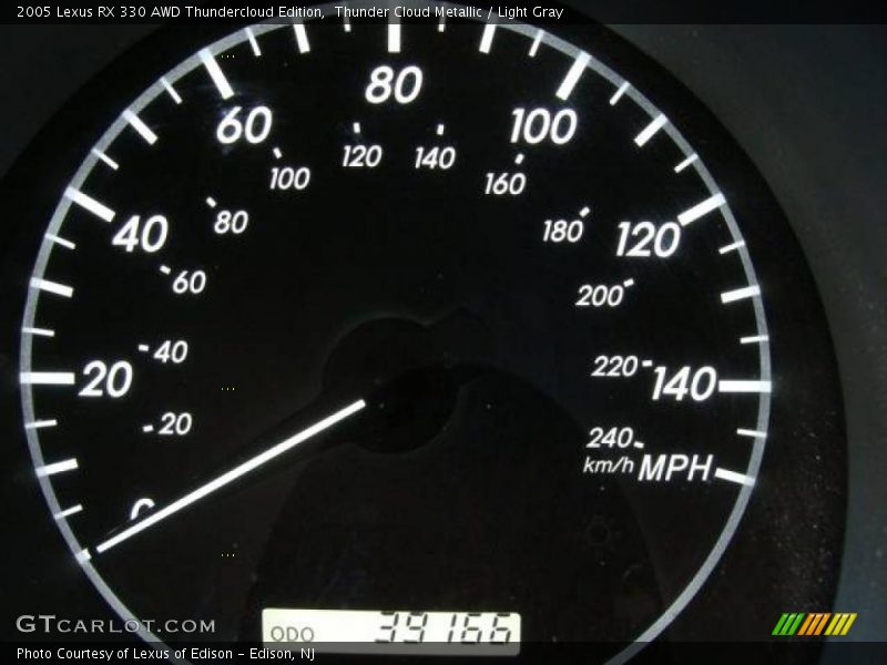 Thunder Cloud Metallic / Light Gray 2005 Lexus RX 330 AWD Thundercloud Edition