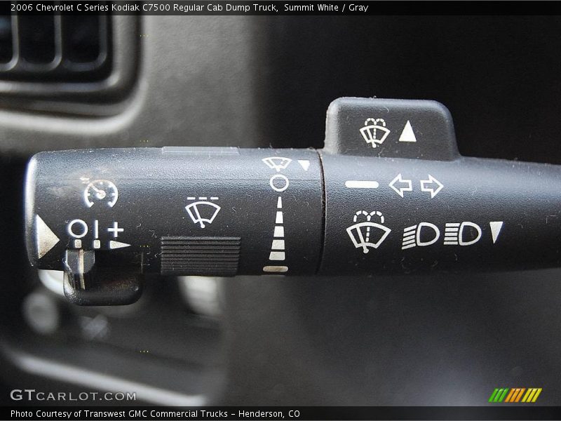 Summit White / Gray 2006 Chevrolet C Series Kodiak C7500 Regular Cab Dump Truck