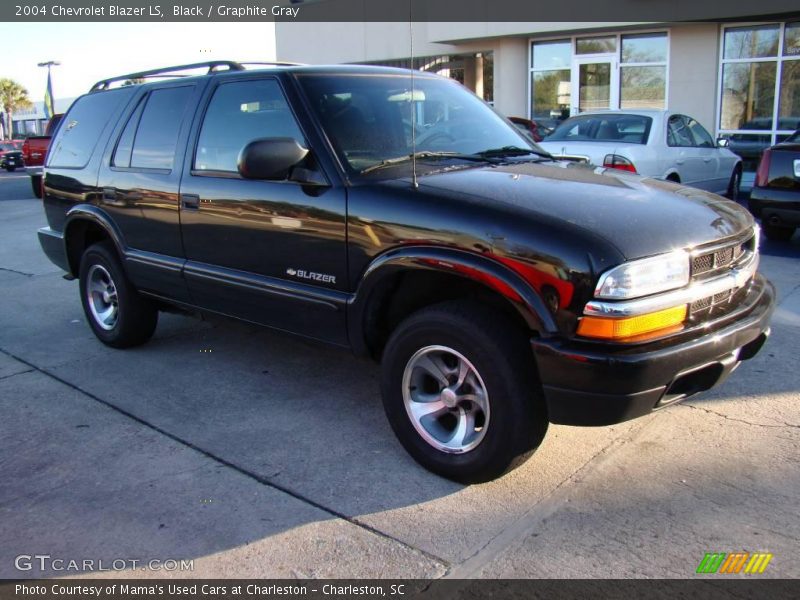 Black / Graphite Gray 2004 Chevrolet Blazer LS