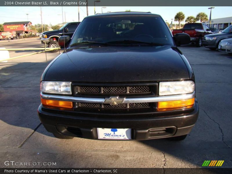 Black / Graphite Gray 2004 Chevrolet Blazer LS