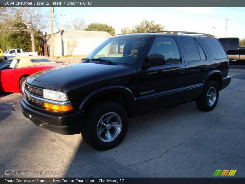 Black / Graphite Gray 2004 Chevrolet Blazer LS