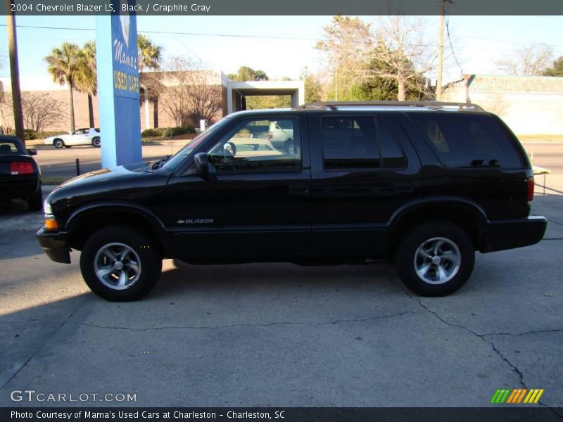 Black / Graphite Gray 2004 Chevrolet Blazer LS