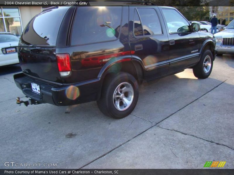 Black / Graphite Gray 2004 Chevrolet Blazer LS