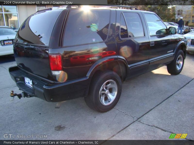 Black / Graphite Gray 2004 Chevrolet Blazer LS