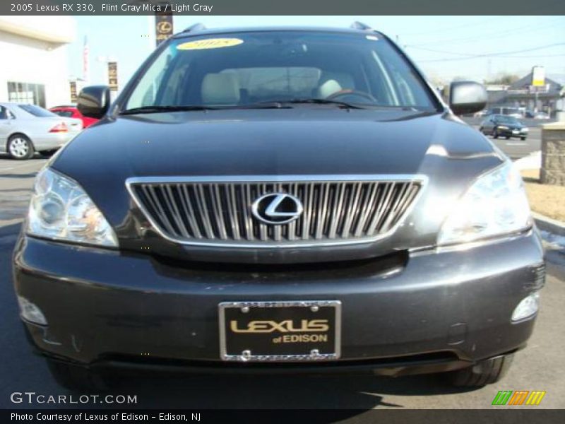 Flint Gray Mica / Light Gray 2005 Lexus RX 330