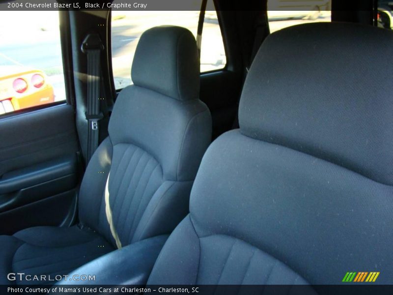 Black / Graphite Gray 2004 Chevrolet Blazer LS
