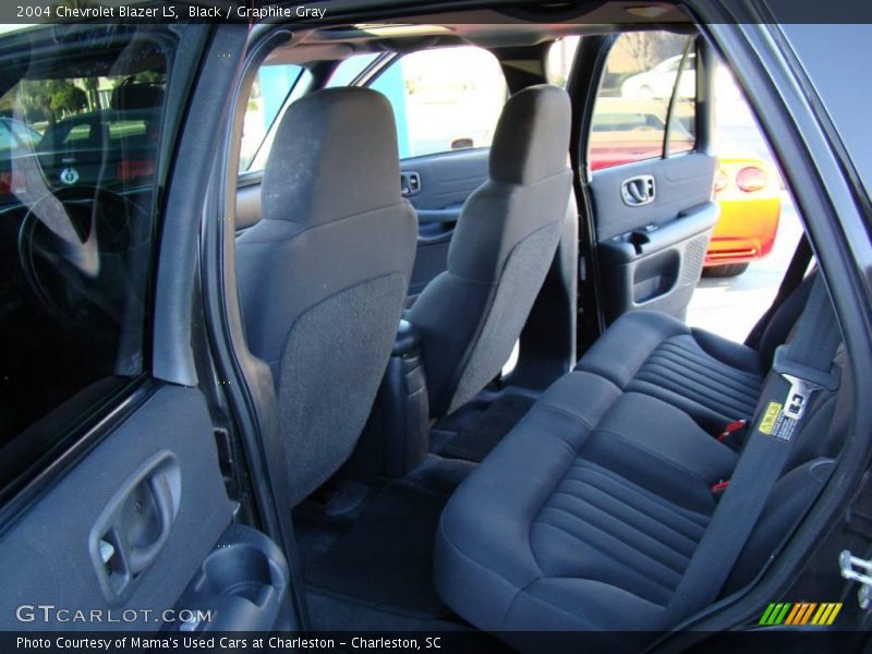 Black / Graphite Gray 2004 Chevrolet Blazer LS