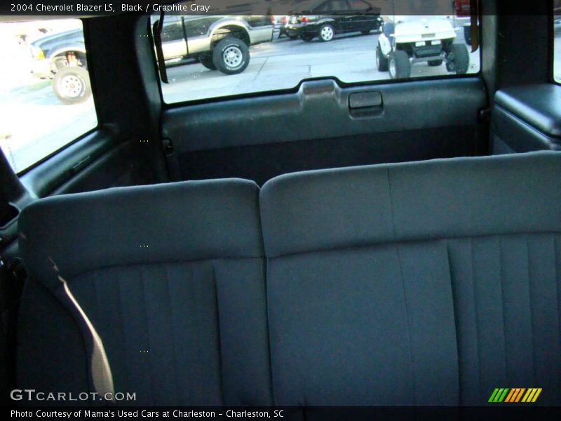 Black / Graphite Gray 2004 Chevrolet Blazer LS