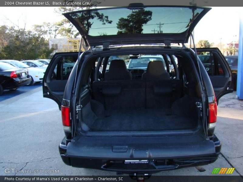 Black / Graphite Gray 2004 Chevrolet Blazer LS