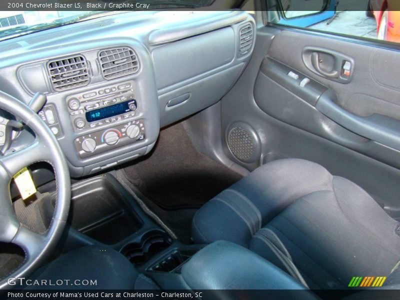Black / Graphite Gray 2004 Chevrolet Blazer LS