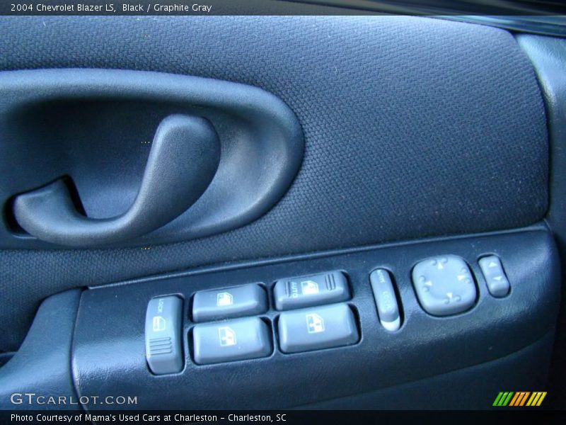 Black / Graphite Gray 2004 Chevrolet Blazer LS