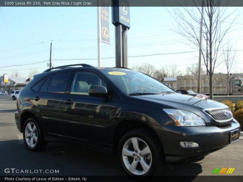 Flint Gray Mica / Light Gray 2005 Lexus RX 330