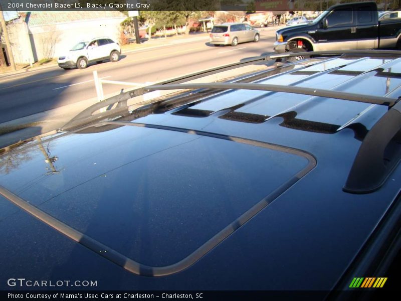 Black / Graphite Gray 2004 Chevrolet Blazer LS