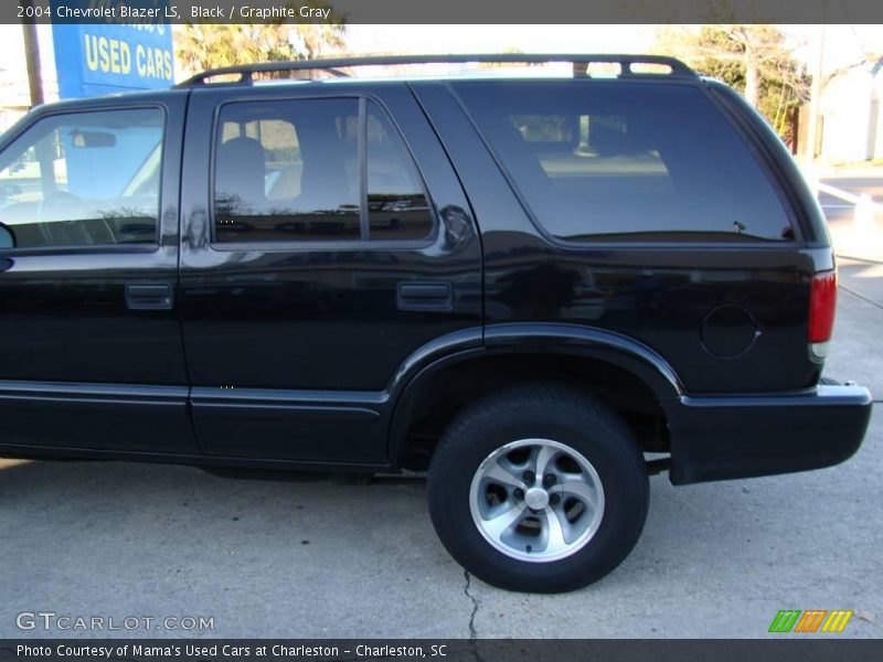 Black / Graphite Gray 2004 Chevrolet Blazer LS