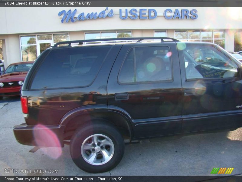 Black / Graphite Gray 2004 Chevrolet Blazer LS