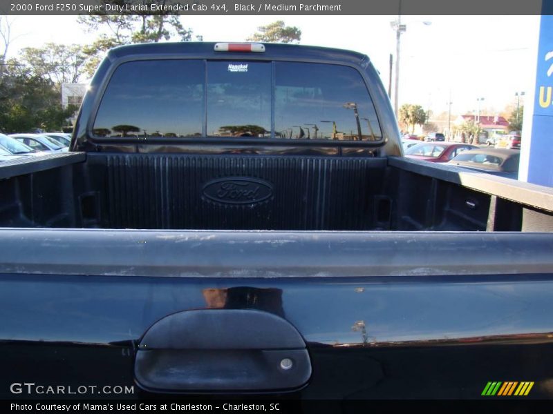 Black / Medium Parchment 2000 Ford F250 Super Duty Lariat Extended Cab 4x4