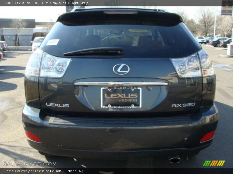 Flint Gray Mica / Light Gray 2005 Lexus RX 330