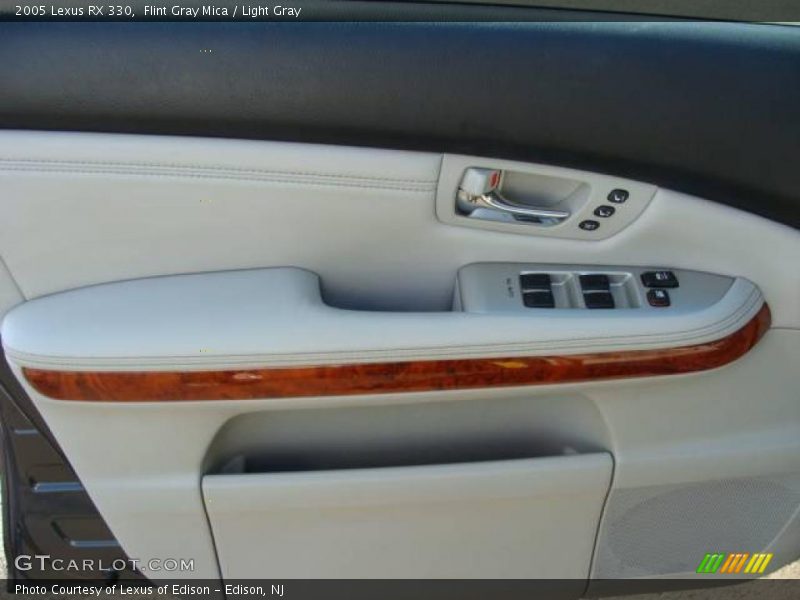 Flint Gray Mica / Light Gray 2005 Lexus RX 330
