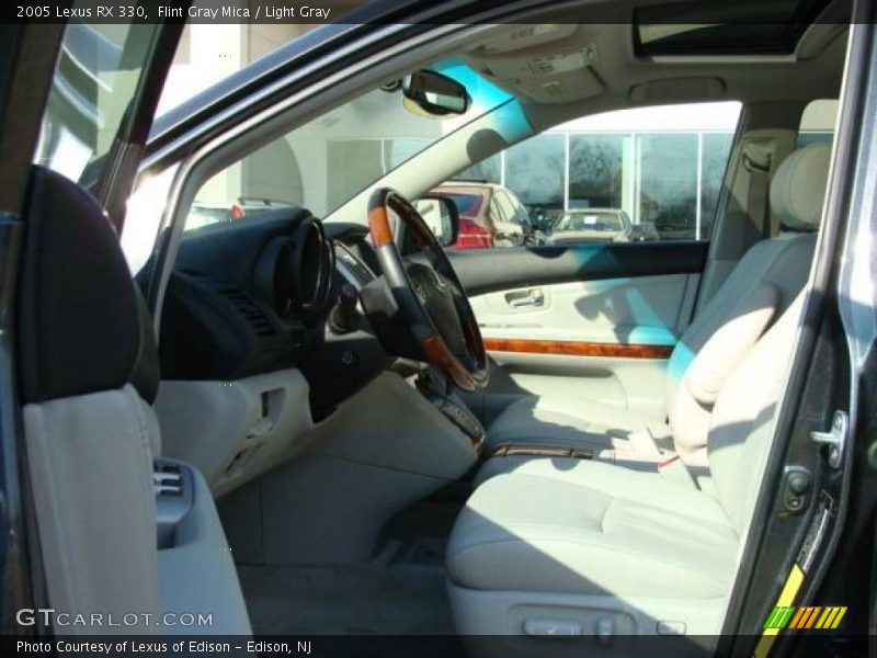 Flint Gray Mica / Light Gray 2005 Lexus RX 330