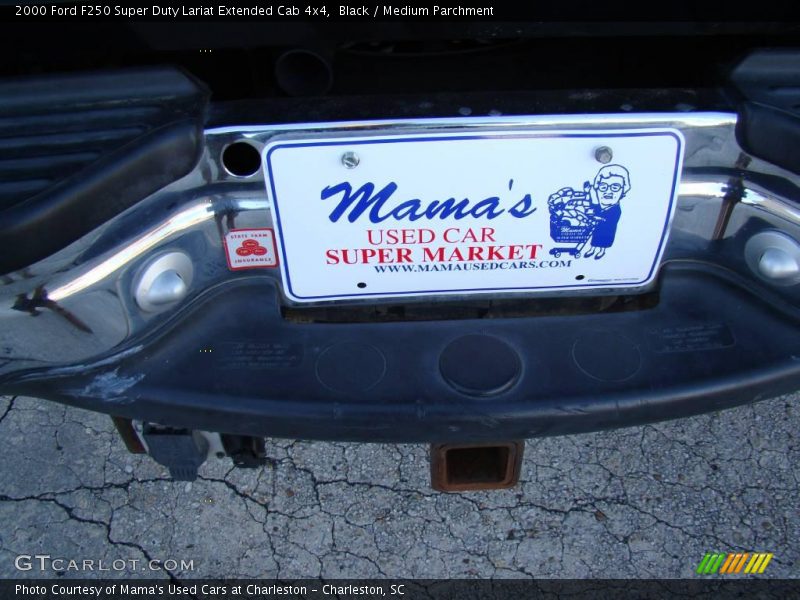 Black / Medium Parchment 2000 Ford F250 Super Duty Lariat Extended Cab 4x4
