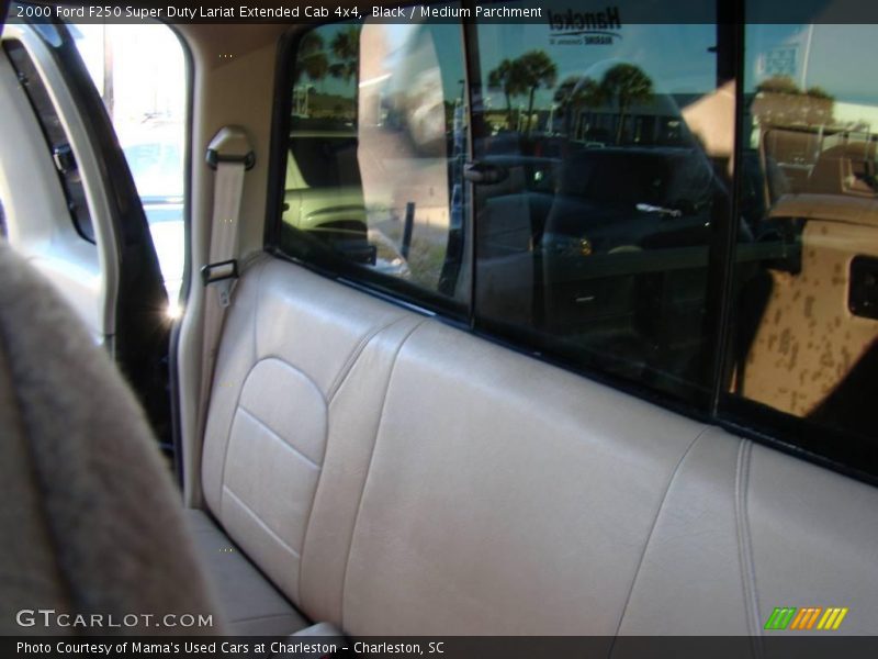Black / Medium Parchment 2000 Ford F250 Super Duty Lariat Extended Cab 4x4