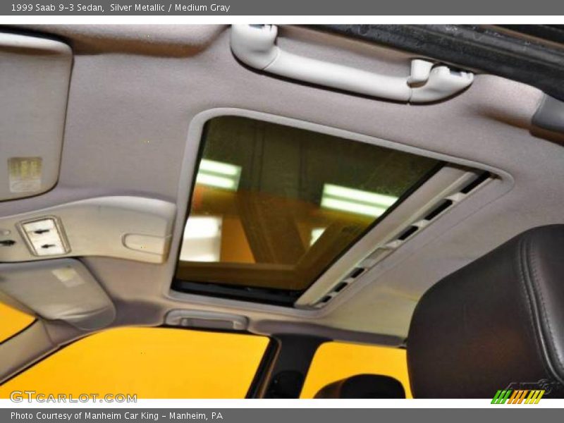 Silver Metallic / Medium Gray 1999 Saab 9-3 Sedan