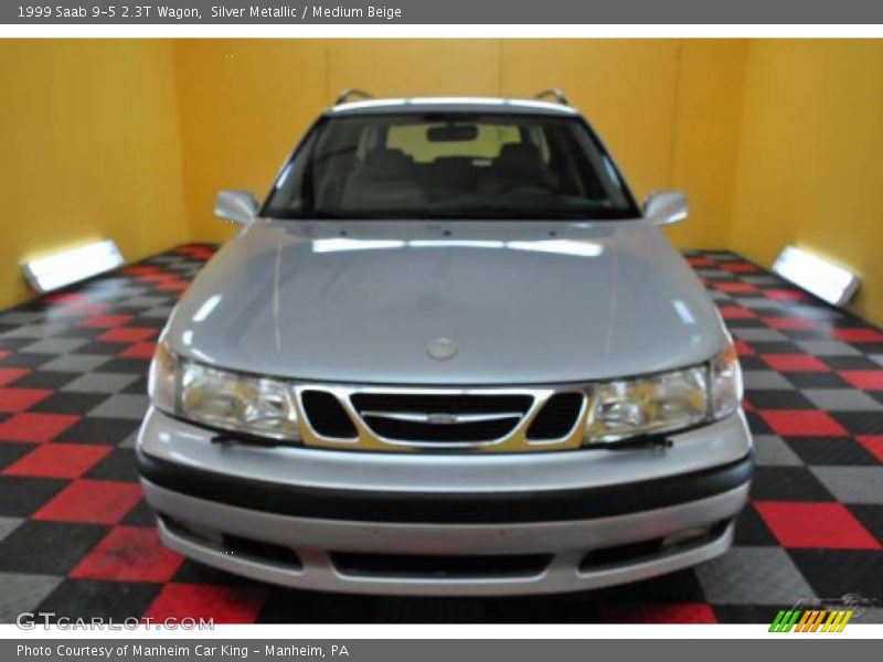 Silver Metallic / Medium Beige 1999 Saab 9-5 2.3T Wagon