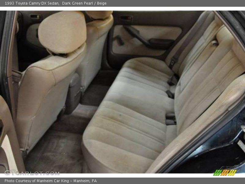 Dark Green Pearl / Beige 1993 Toyota Camry DX Sedan