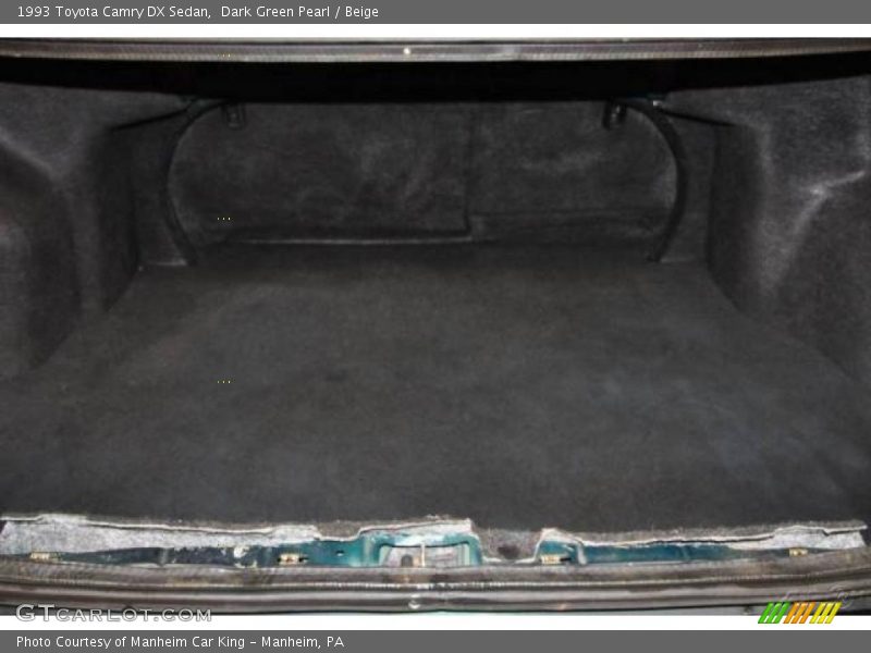 Dark Green Pearl / Beige 1993 Toyota Camry DX Sedan