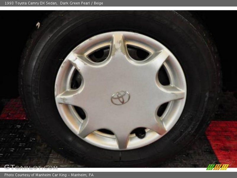 Dark Green Pearl / Beige 1993 Toyota Camry DX Sedan