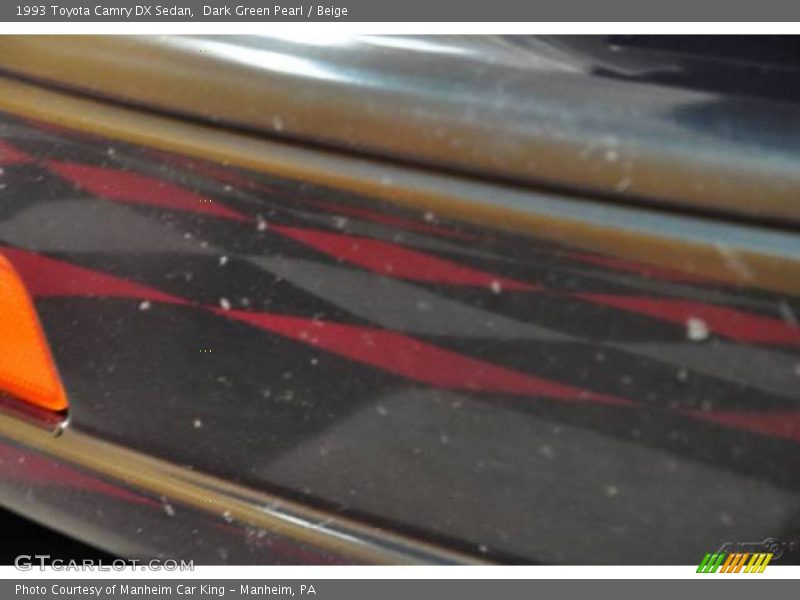 Dark Green Pearl / Beige 1993 Toyota Camry DX Sedan
