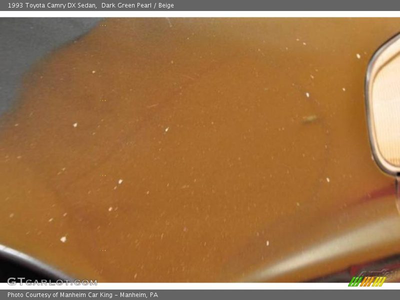 Dark Green Pearl / Beige 1993 Toyota Camry DX Sedan