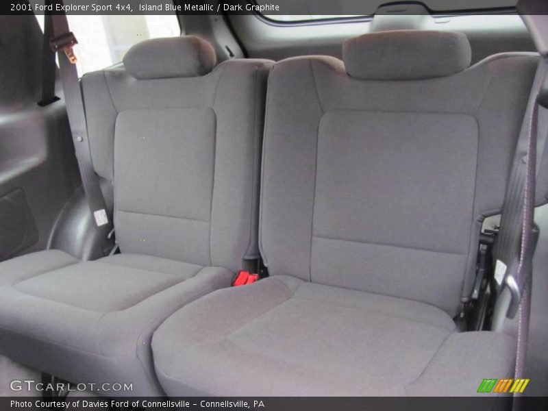Island Blue Metallic / Dark Graphite 2001 Ford Explorer Sport 4x4