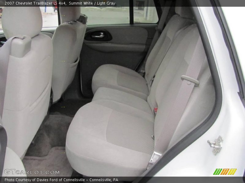 Summit White / Light Gray 2007 Chevrolet TrailBlazer LS 4x4