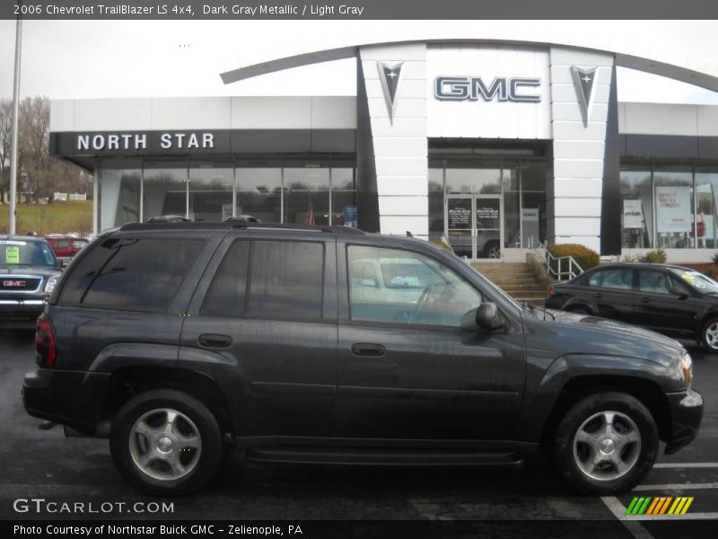 Dark Gray Metallic / Light Gray 2006 Chevrolet TrailBlazer LS 4x4
