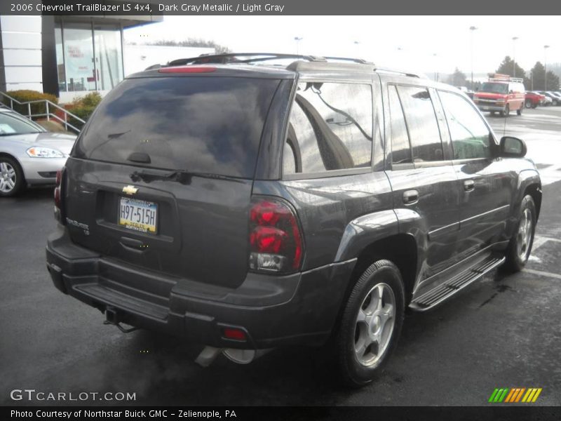 Dark Gray Metallic / Light Gray 2006 Chevrolet TrailBlazer LS 4x4